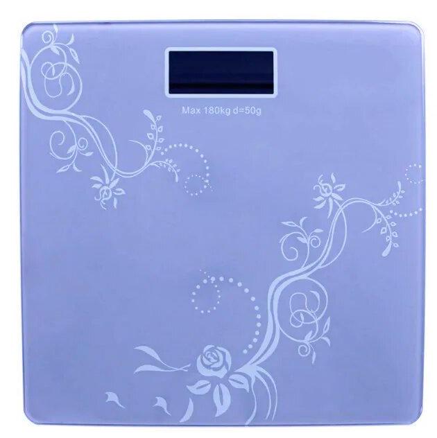 Ваги електронні підлогові Domotec MS-1604 180 кг LCD-дисплей Бузковий Ваги електронні підлогові Domotec MS-1604 180 кг LCD-дисплей Бузковий