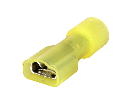 Накінечник-з'єднувач ізольований мама E.NEXT e.terminal.stand.fdfn5,5,250.yellow 4-6 мм2 В6,6 100 шт. Жовтий (s4039002)
