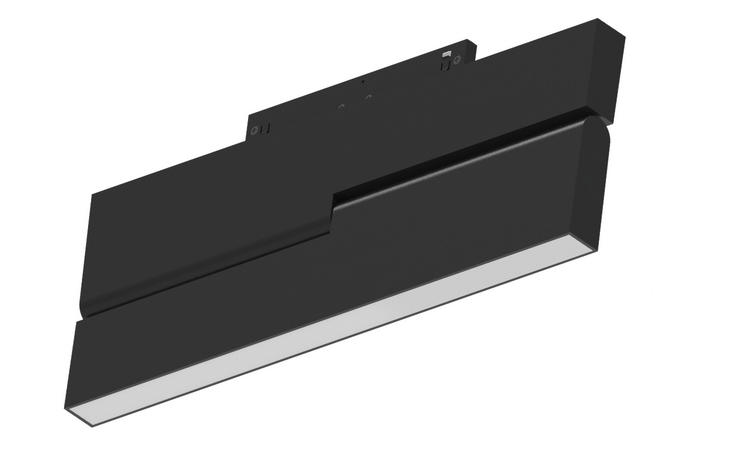 Світильник магнітний трековий MERALLI LINE BOX ROTABLE 232 12W 3000K/6000K регульована WIFI 2,4G TUYA Чорний (TRPVLBR232)