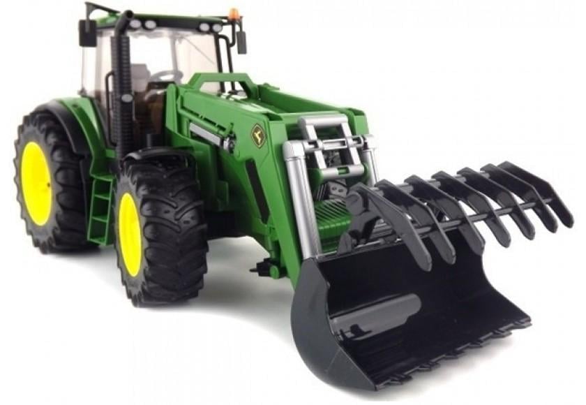 Іграшка трактор Bruder John Deere 7930 навантаження модель 1:32 03051