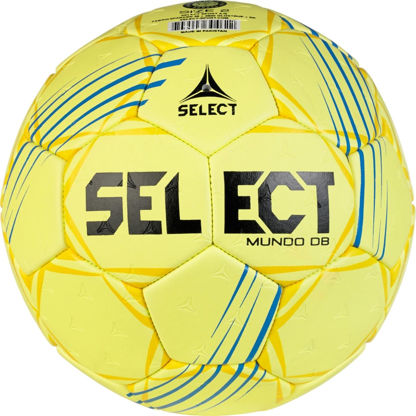 Гандбольний м'яч Select MUNDO DB V24 166085-552 р. 1 Жовтий (46742) - фото 2