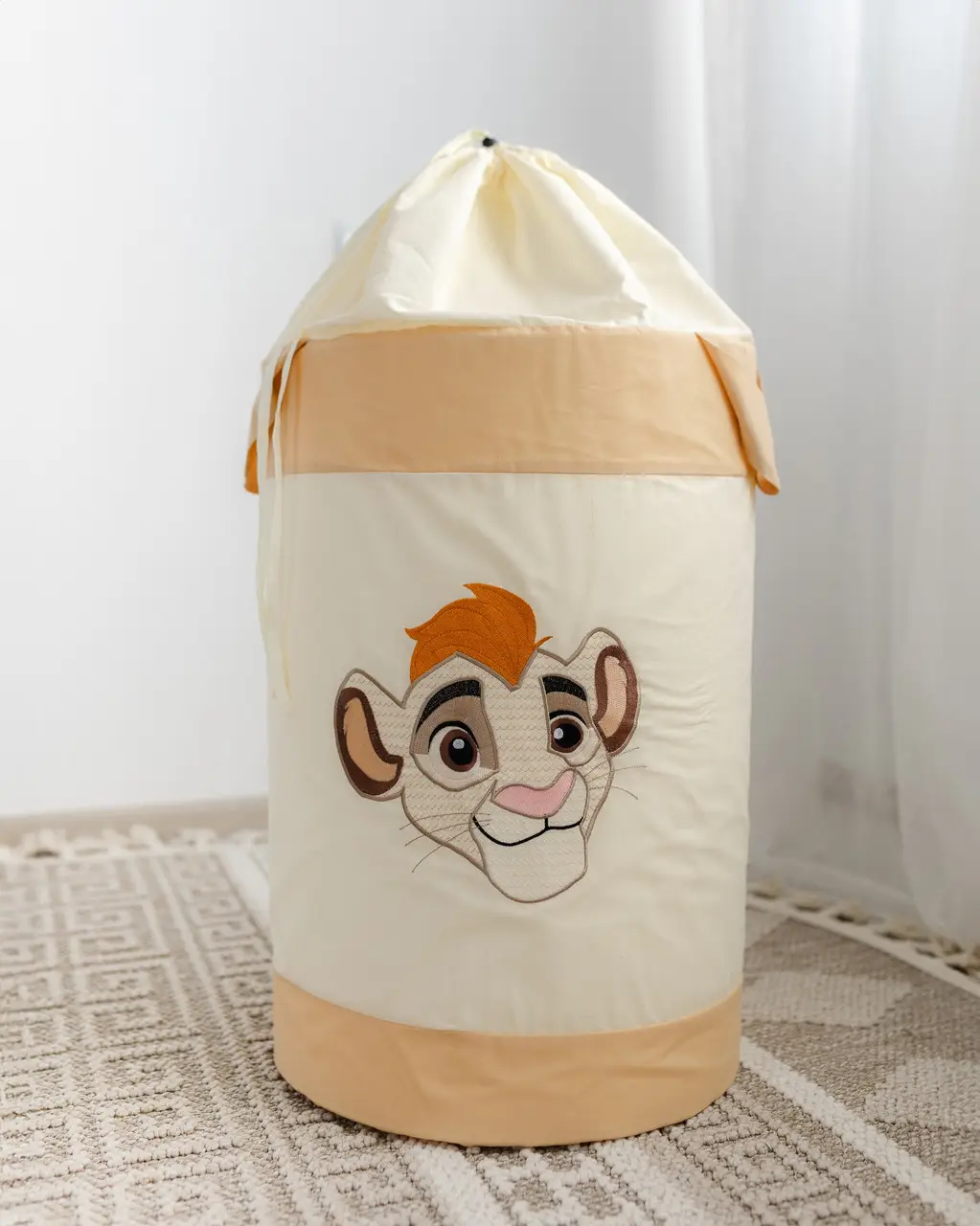 Корзина для игрушек Король Лев с затяжкой 60х35 см