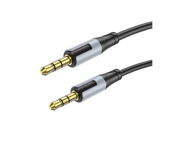 Кабель Aux Borofone BL19 1 м Black