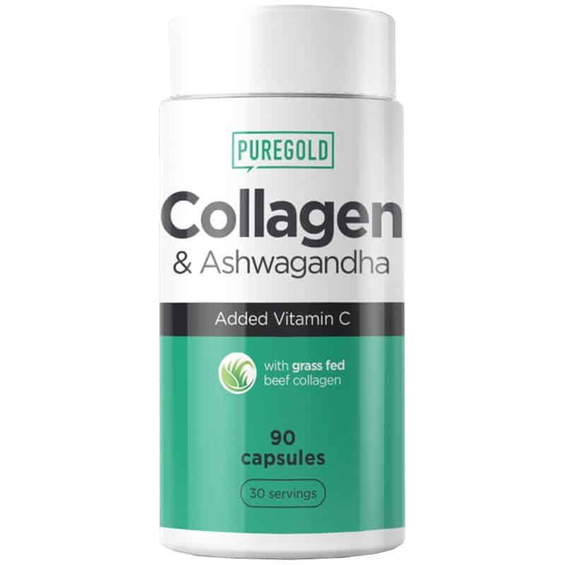 Витамины Pure Gold Protein Collagen Ashwagandha 90 caps