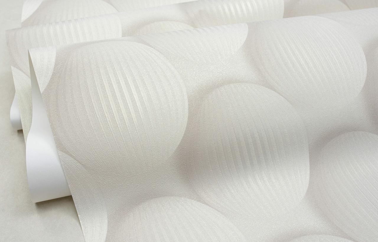 Обои флизелиновые SINTRA Rotondo 520222 декор винил горячего тиснения 1,06х10,05 м Золотистый