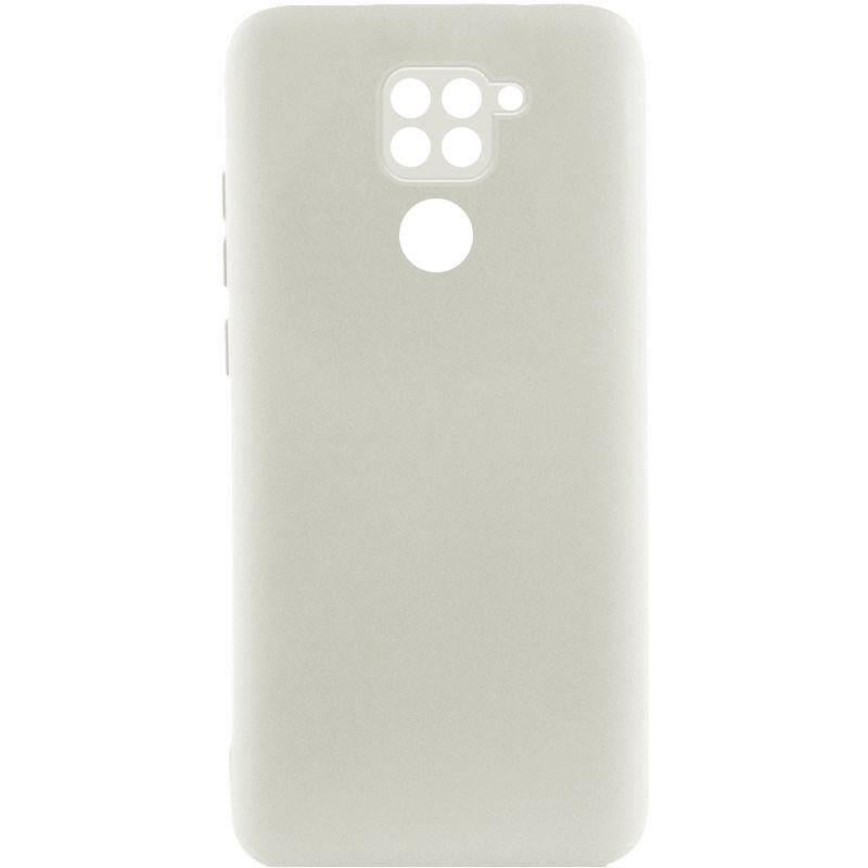 Противоударный чехол Silicone Cover Lakshmi Full Camera (A) для Xiaomi Redmi Note 9 / Redmi 10X Песочный