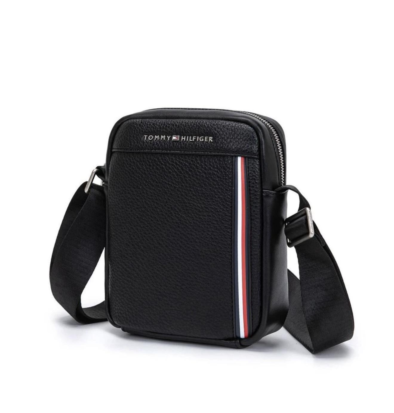 Чоловіча барсетка Tommy Hilfiger через плече Чорний (2280330988)