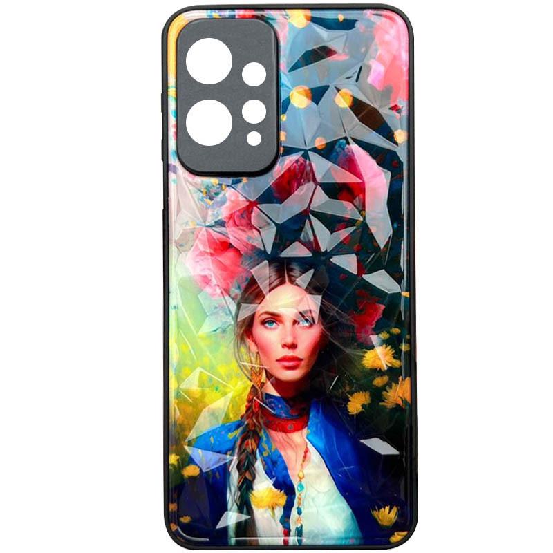 Противоударный TPU+PC Чехол Prisma Ladies для Xiaomi Redmi 12 Peonies