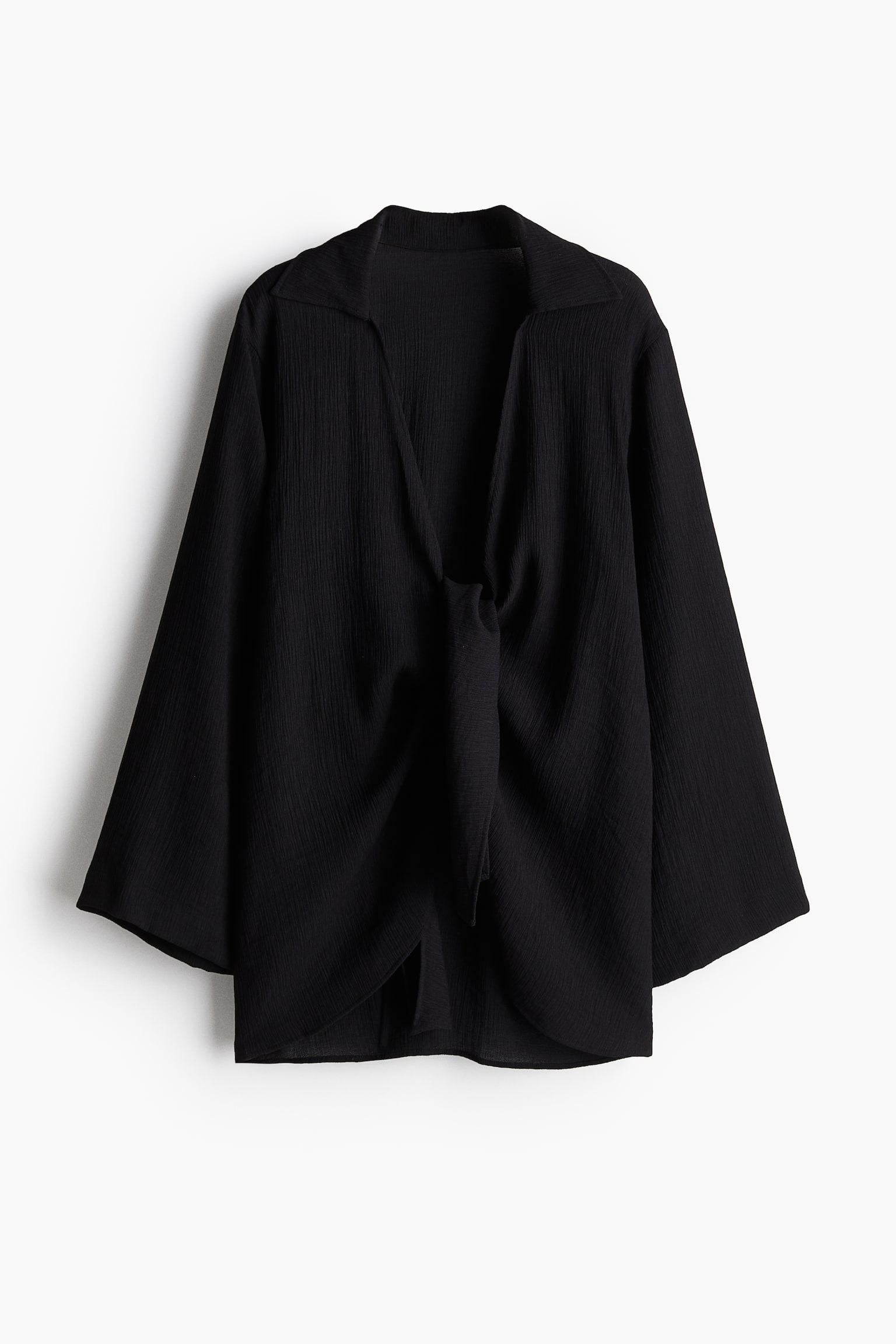 Рубашка H&M M Черный (1201146П)