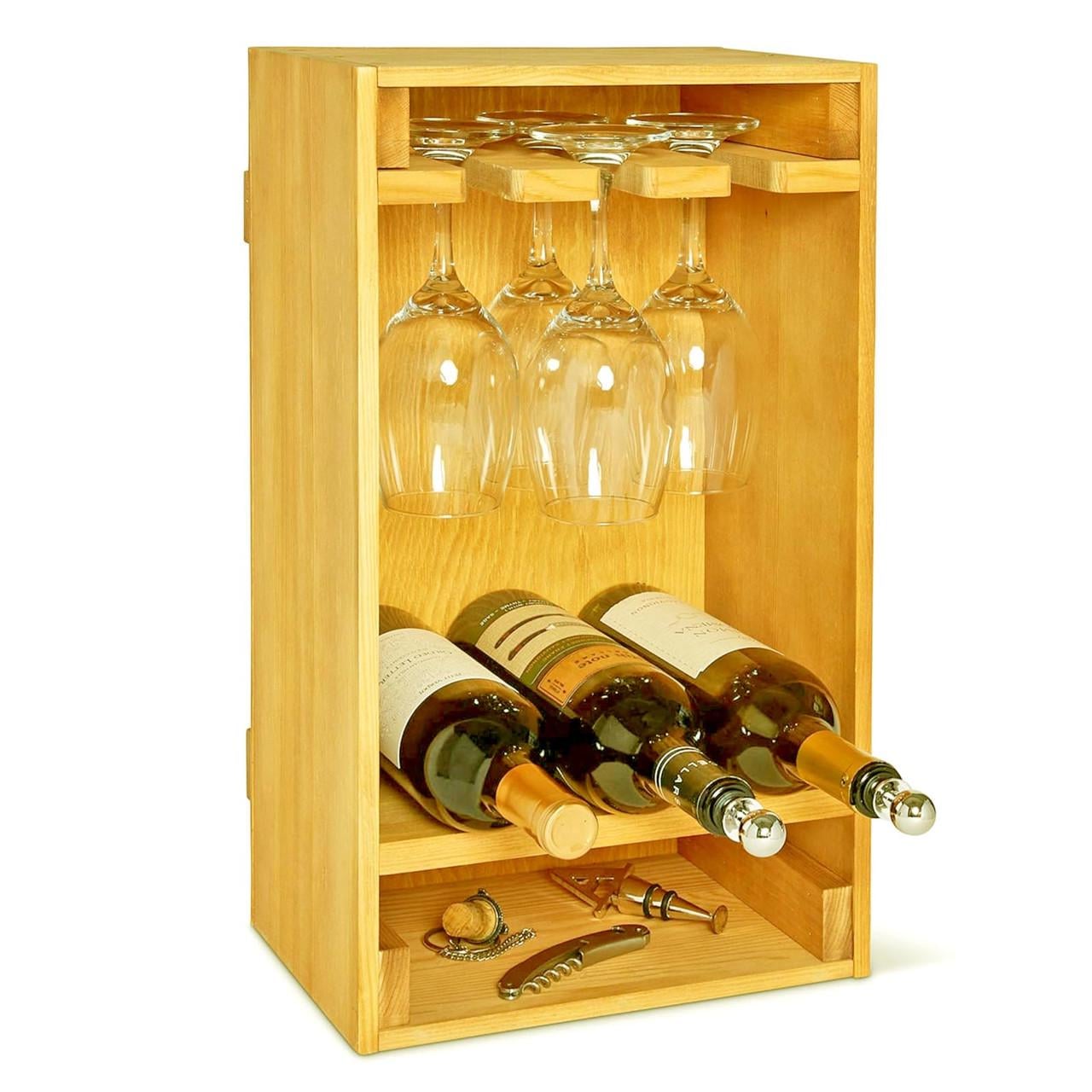 Полка для вина настольная Свалитра Карри (Впс-017703)