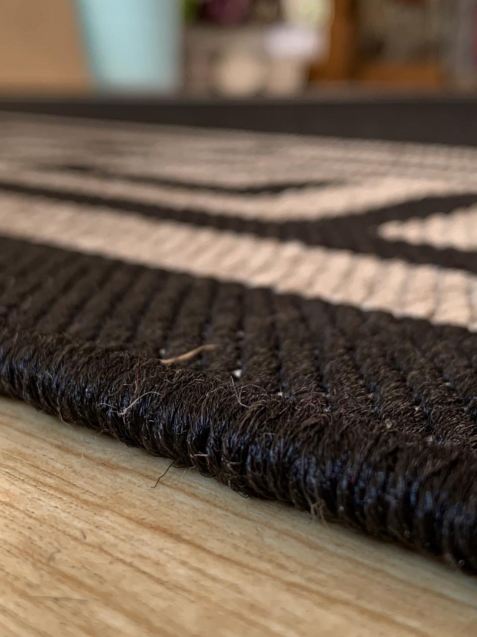 Килим безворсовий абстрактний 120х170 см Сірий (2673932463) - фото 2 Килим безворсовий абстрактний 120х170 см Сірий (2673932463) - фото 2