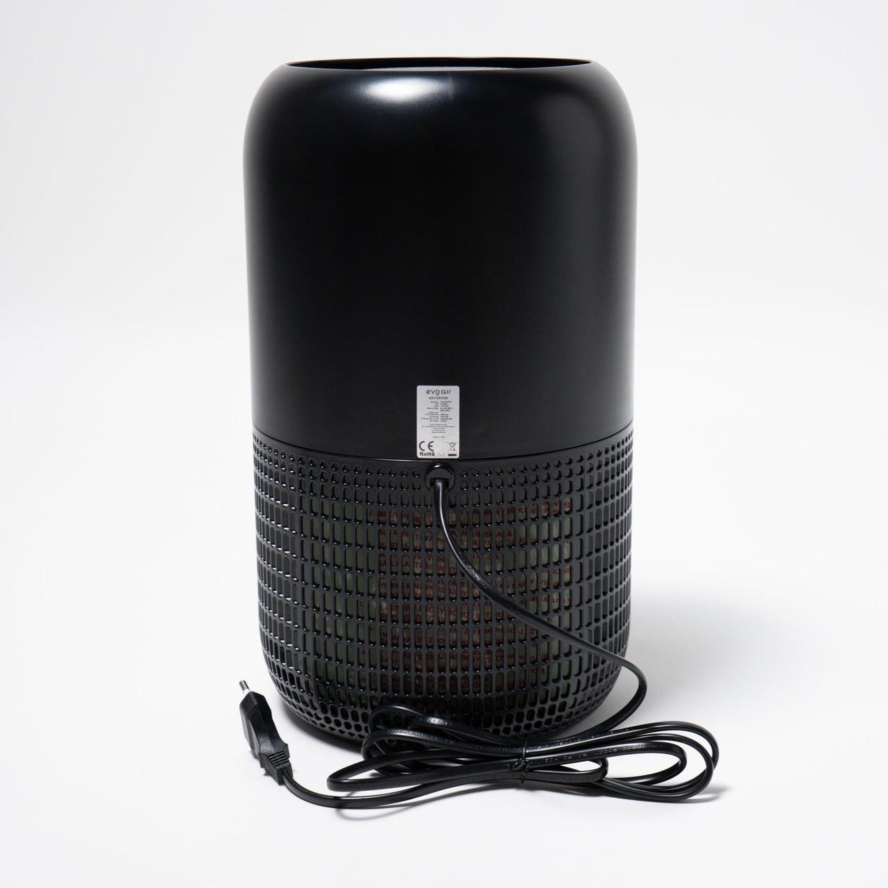 Очищувач повітря EvoAir Yuvo 3в1 HEPA з вугіллям/УФ-C/4 режими/нічний режим Чорний (2670426662) - фото 3