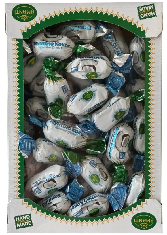 Конфеты ассорти Amanti Баунтино кокос 1 кг