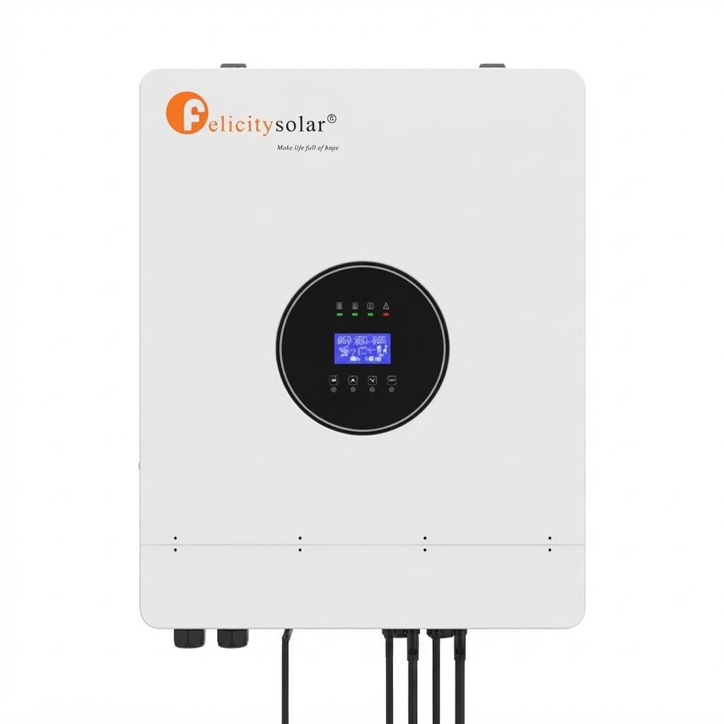 Инвертор гибридный Felicity Solar 8 кВт 48V 2 MPPT 90-450V чистая синусоида 150 А Wi-Fi RS485 ИБП (11k12p313) Инвертор гибридный Felicity Solar 8 кВт 48V 2 MPPT 90-450V чистая синусоида 150 А Wi-Fi RS485 ИБП (11k12p313)