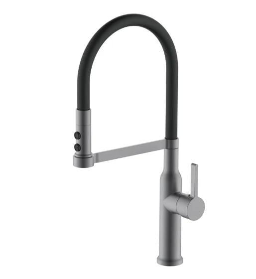 Змішувач для кухні MIXXUS Premium Pull 017 Graphite Refl Black (MI8278) Змішувач для кухні MIXXUS Premium Pull 017 Graphite Refl Black (MI8278)