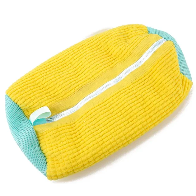 Мешок для стирки белья и обуви BauTech 39x19 см Желтый