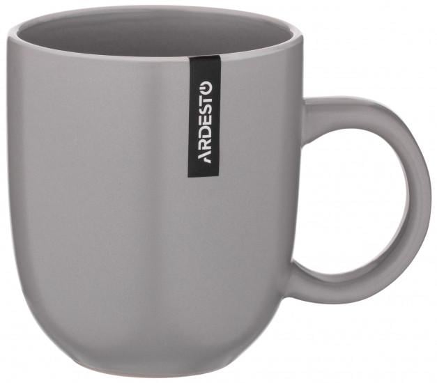 Чашка Ardesto AR2939GRC Cremona Dusty 390 мл Серый (2385973194)