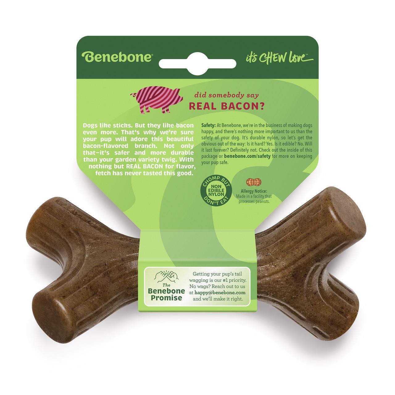 Іграшка для собак Benebone Bacon Stick зі смаком бекону S до 13 кг - фото 3