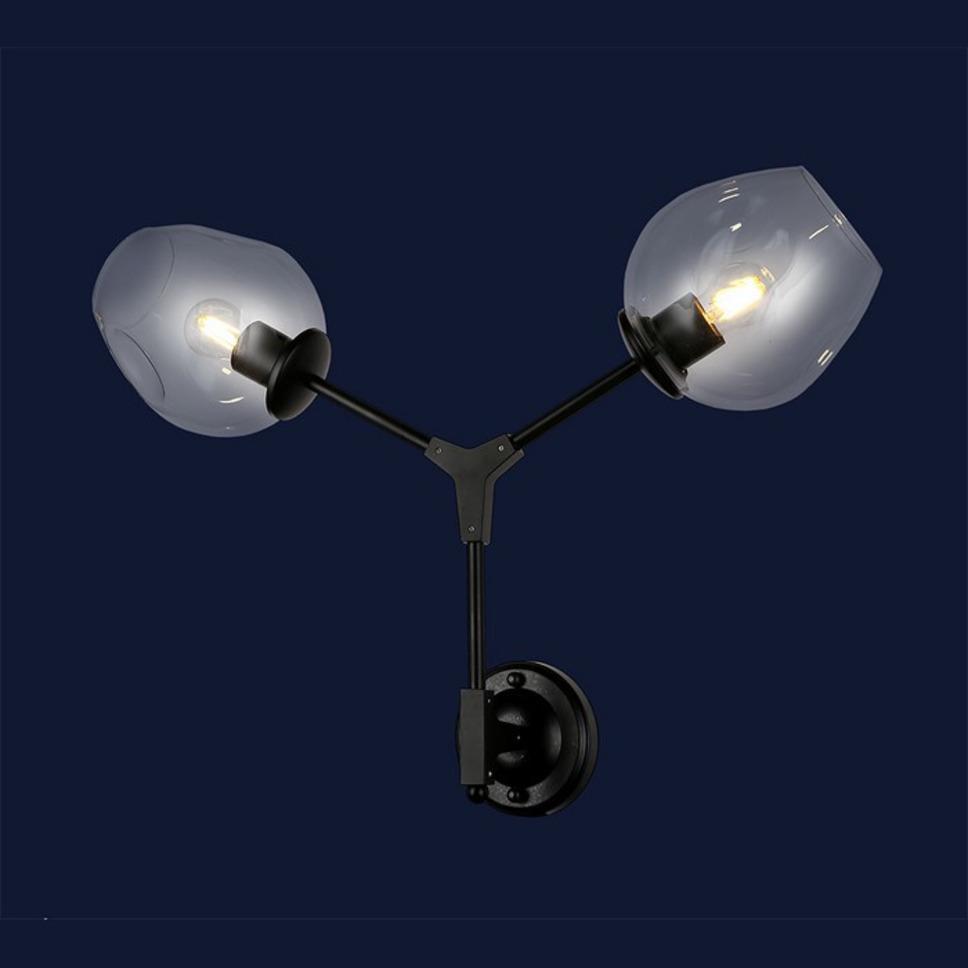 Бра Levistella 756LWPR0231-2 BK+CL (232292)