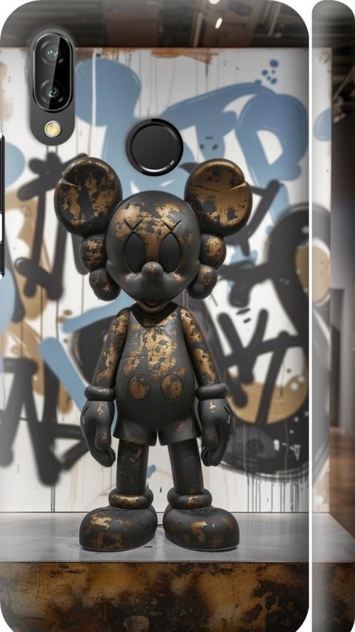 Чехол на Huawei P20 Lite Bronze kaws v2 (6098m-1410-42517)