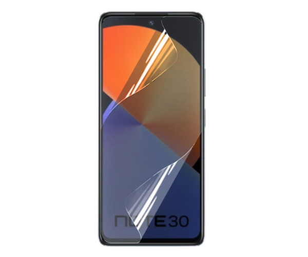 Противоударная гидрогелевая пленка Hydrogel Film для Infinix Note 30 5g, Transparent