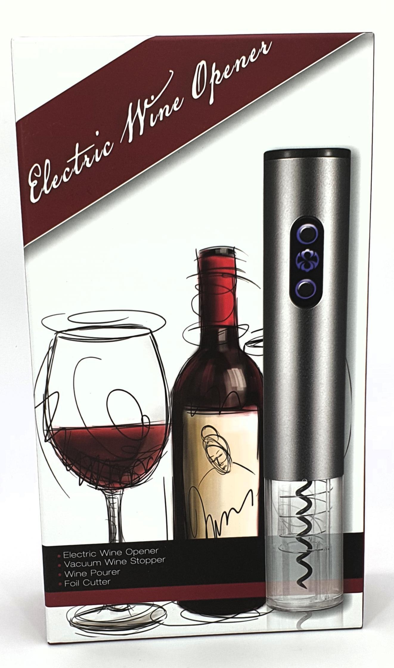 Автоматический штопор для вина SUNWAY с аэратором Red (5658) - фото 5 Автоматический штопор для вина SUNWAY с аэратором Red (5658) - фото 5