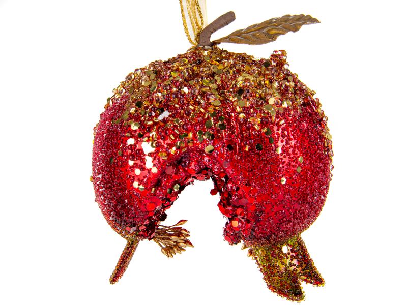 Елочное украшение Elen Гранат (66-087)
