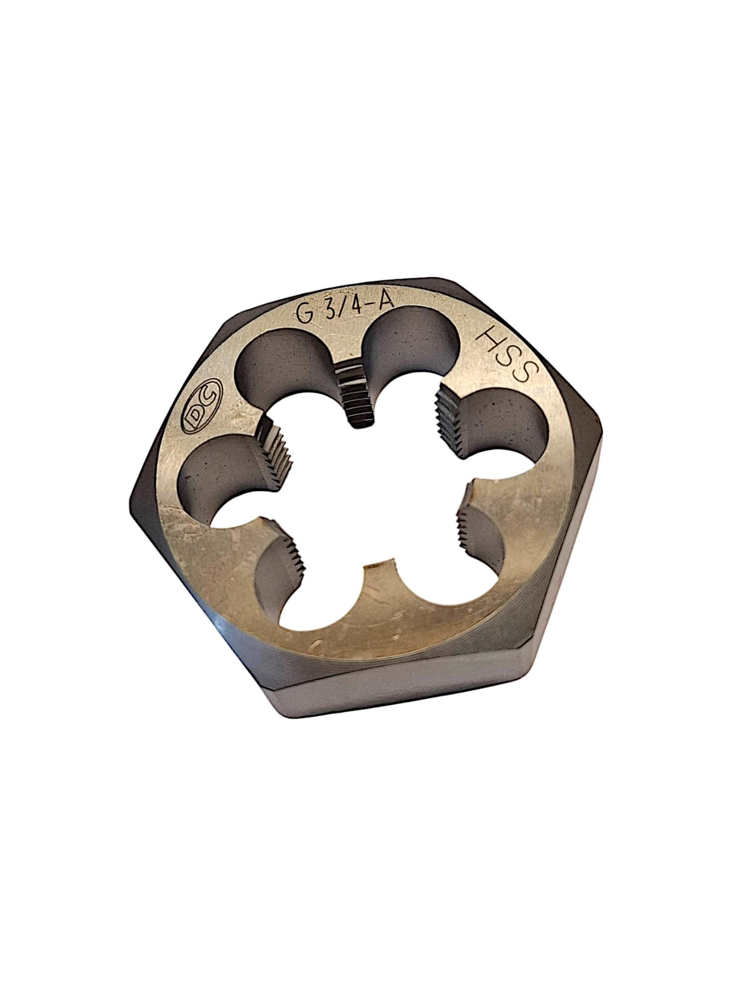 Плашка шестигранная DC Swiss G 3/4" Р6М5 HSS N5310 104432 (24946282)