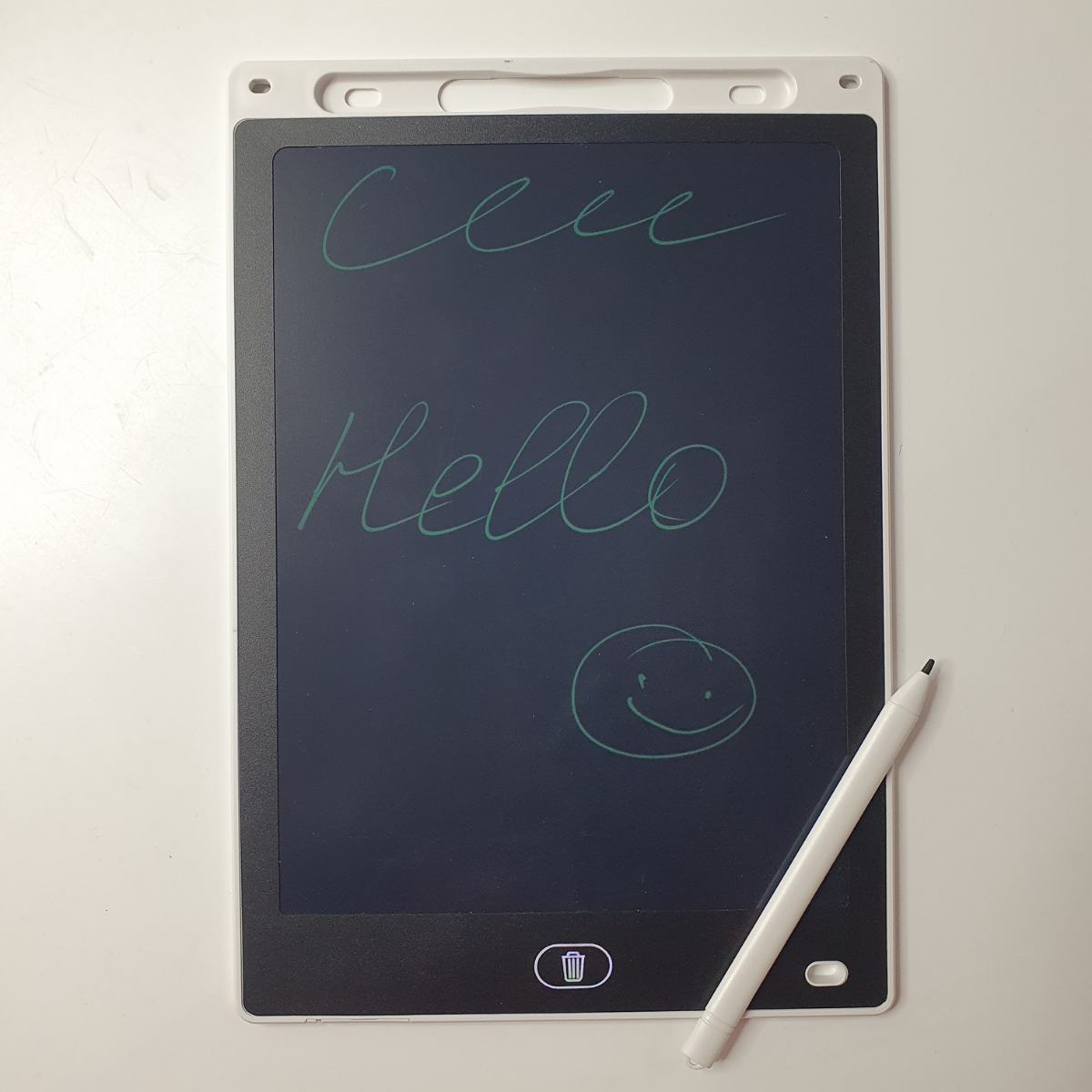 Планшет графічний LCD для малювання зі стилусом 8,5" Білий (MonoTab-85-White)