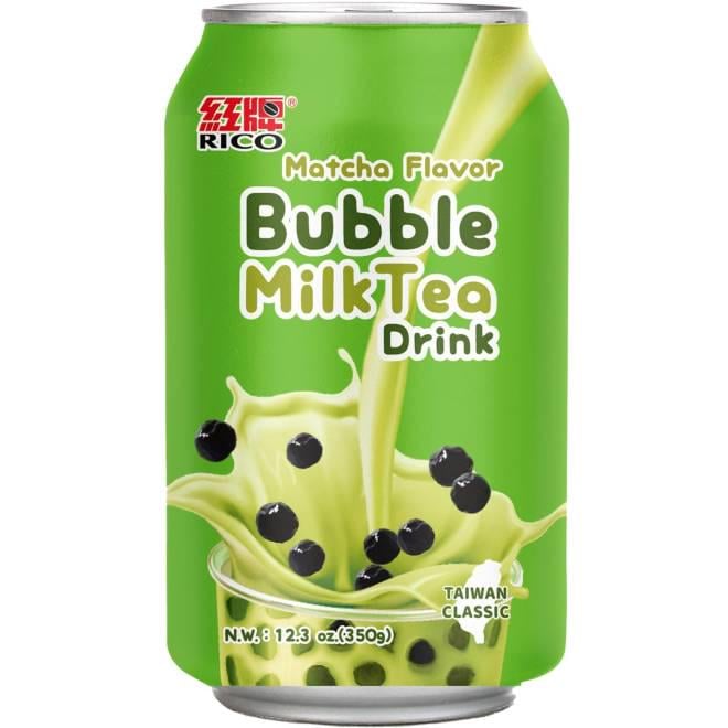 Напій молочний Rico Bubble Milk Tea Drink Matcha Flavor 340 мл
