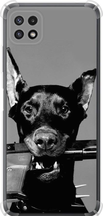 Чехол на Samsung Galaxy A22 5G A226B Доберман (2745sp-2581-42517)
