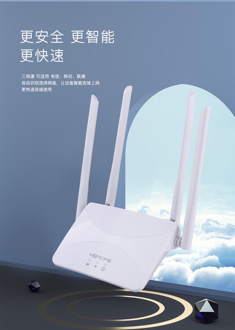 Роутер Wi-Fi 4G CPE CPF912 із вбудованим 4G модемом Type C (57494364) - фото 9