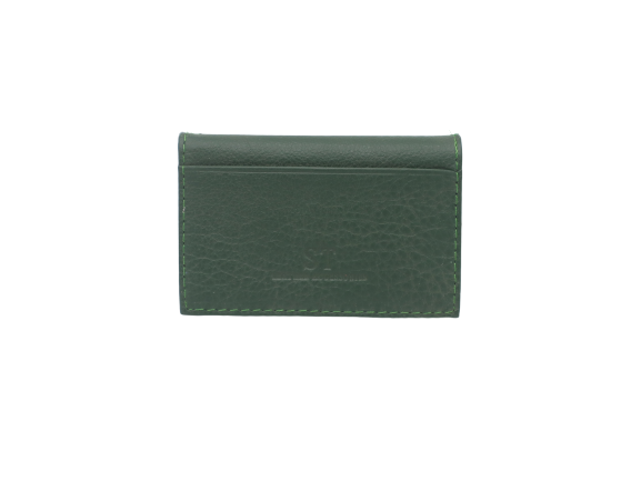 Визитница ST Leather кожа Зеленый (ST001-Green) - фото 2