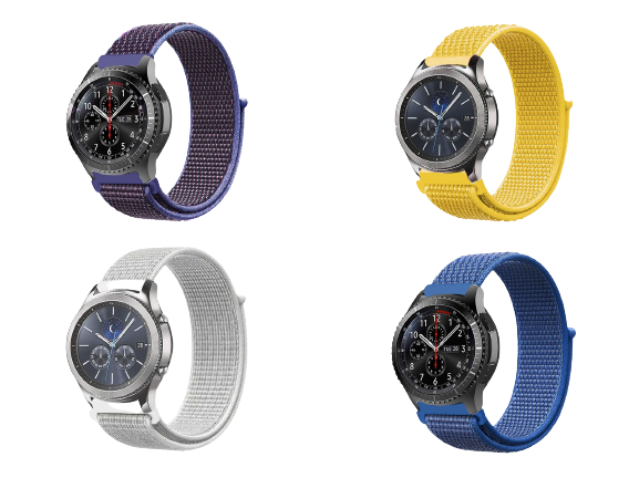 Набір ремінців Nylon Style Becover для Motorola Moto 360 2nd Gen Men's Girl 4 кольора (706554)