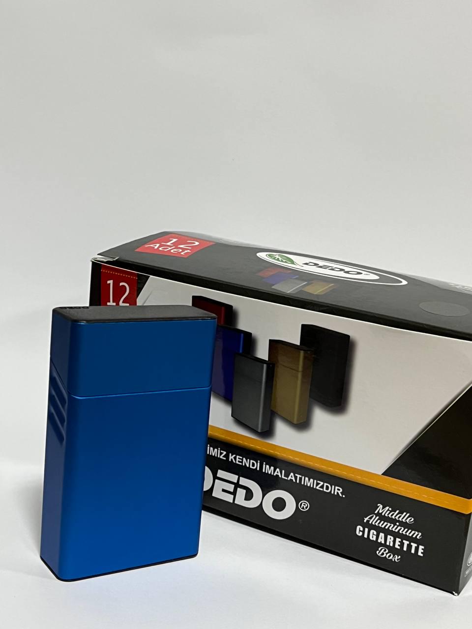 Портсигар металлический DEDO Синий (9232835) - фото 4