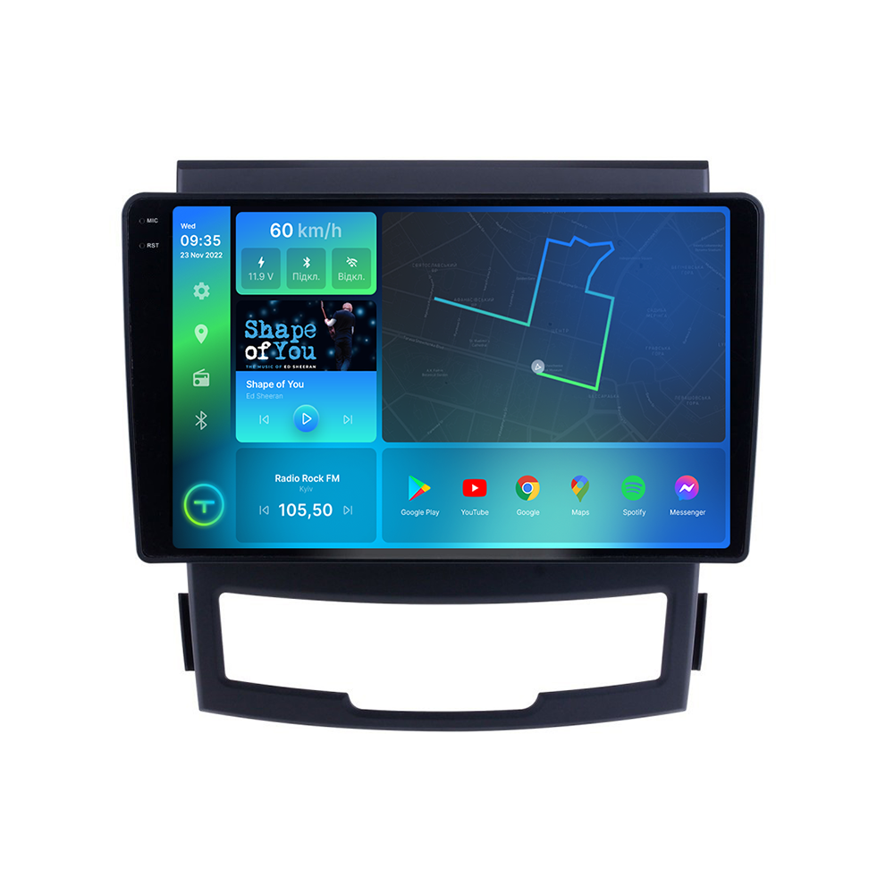 Штатная магнитола Torssen 2K SsangYong Korando 11-13 F98256 4G Carplay DSP (202307178)