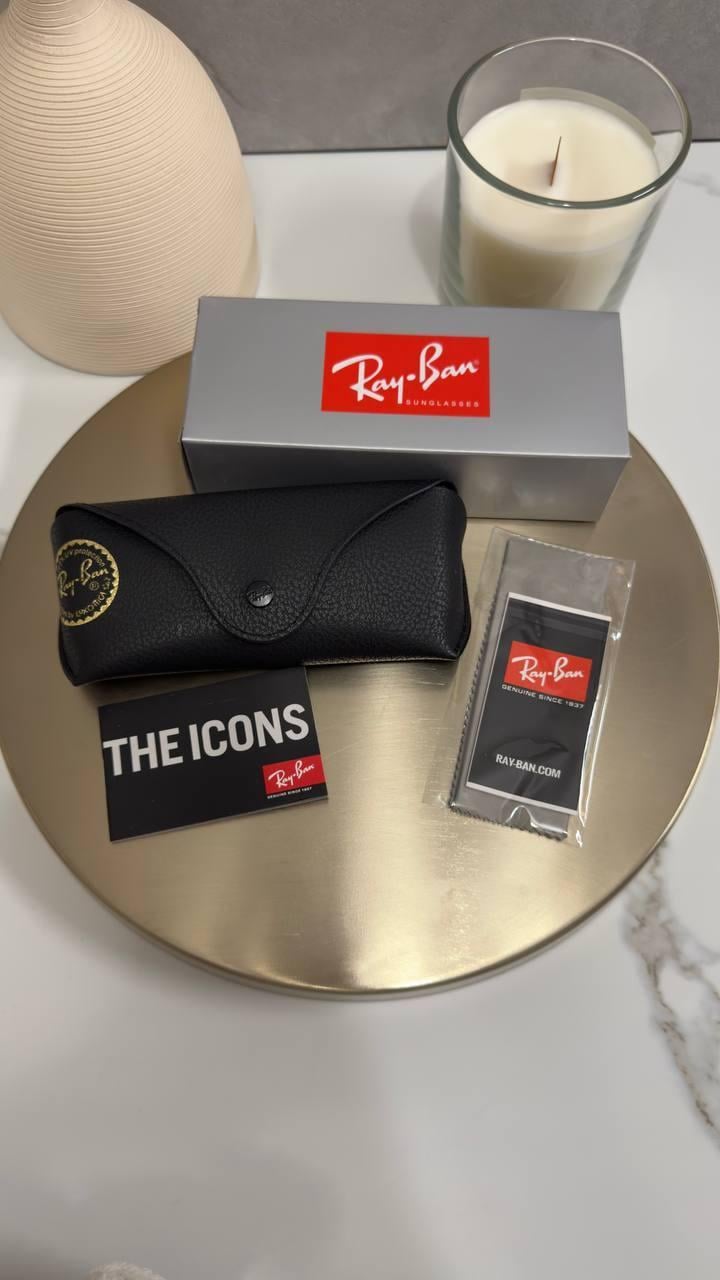 Солнцезащитные очки Ray-Ban RB3016 Clubmaster Black/Gold