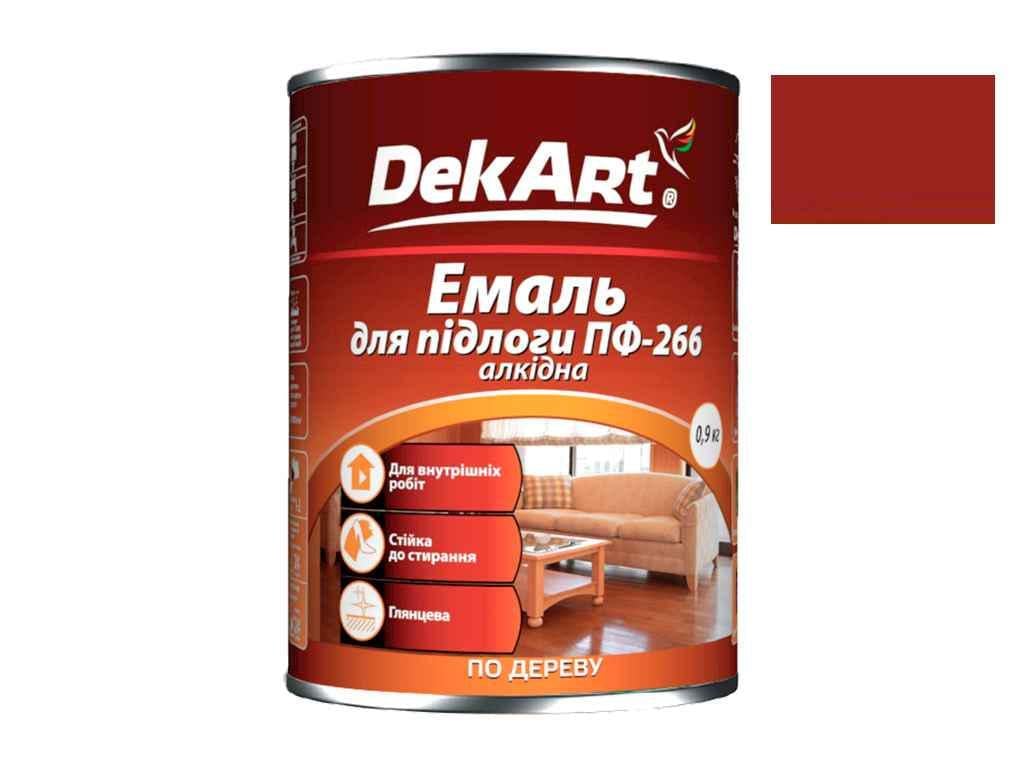 Емаль алкідна ПФ-266 DekArt 900 г Червоно-коричневий (483402)