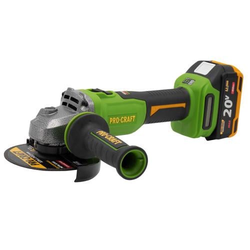 Болгарка ProCraft PWA220 бесщеточный диск 125 мм 1 АКБ и ЗП - фото 1 Болгарка ProCraft PWA220 бесщеточный диск 125 мм 1 АКБ и ЗП - фото 1