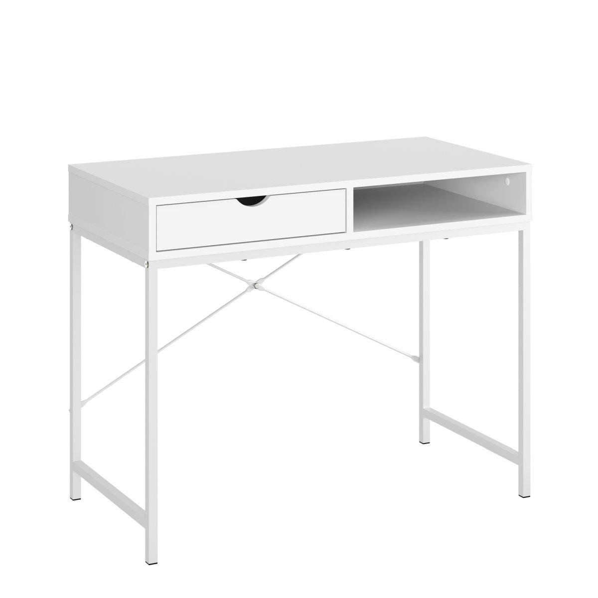 Стіл письмовий Компаніт Лофт-10 95х48х76,3 см Німфея альба (25264778)
