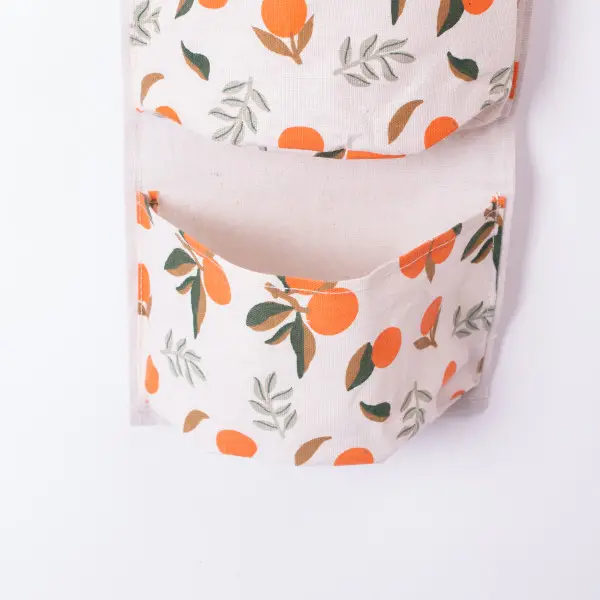 Органайзер панно підвісний на 3 секції з бамбуковою ручкою 20х58 см - фото 3