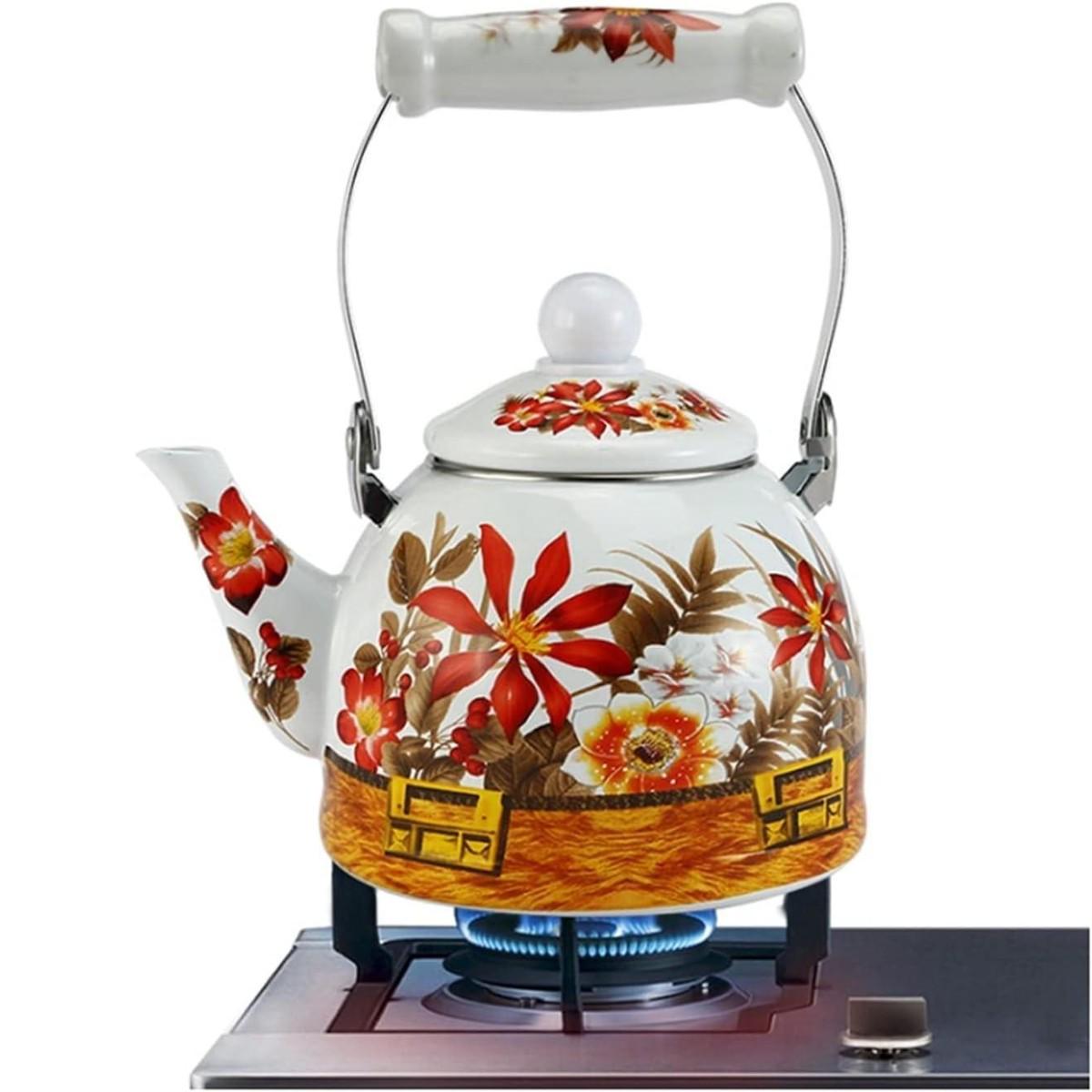 Чайник эмалированный A-PLUS 2,5 л (1344) - фото 2 Чайник эмалированный A-PLUS 2,5 л (1344) - фото 2