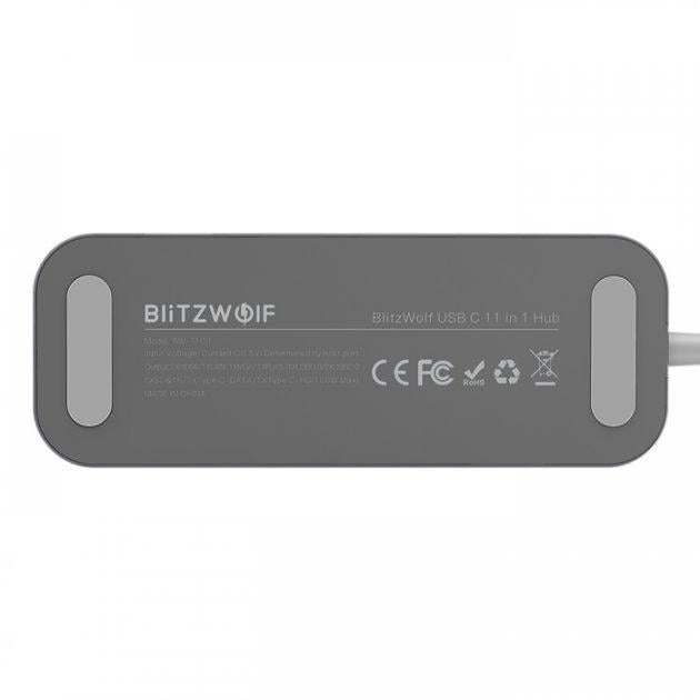 Хаб-USB BlitzWolf BW-TH11 11в1 (9205891) - фото 5