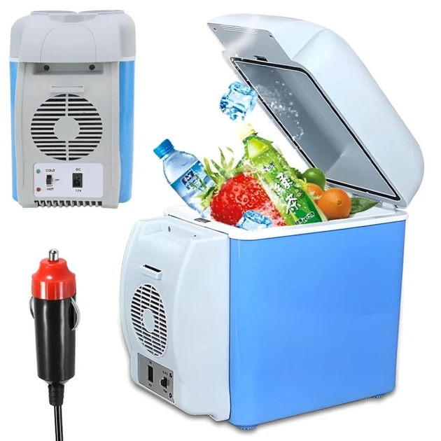Автохолодильник от прикуривателя Portable Electronic с функцией нагрева 7,5 л (27833975)