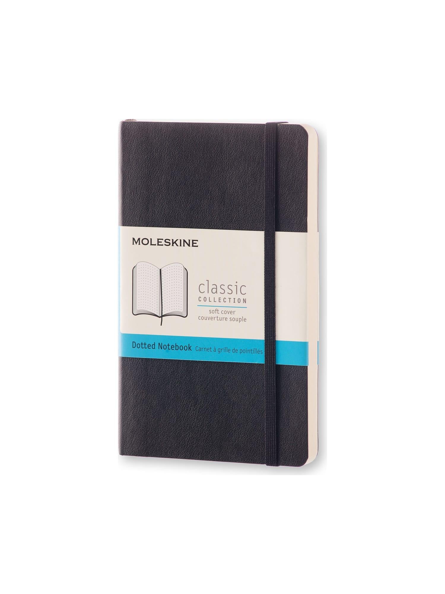 Записная книжка Moleskine Classic карманная точка мягкая Черный (QP614)