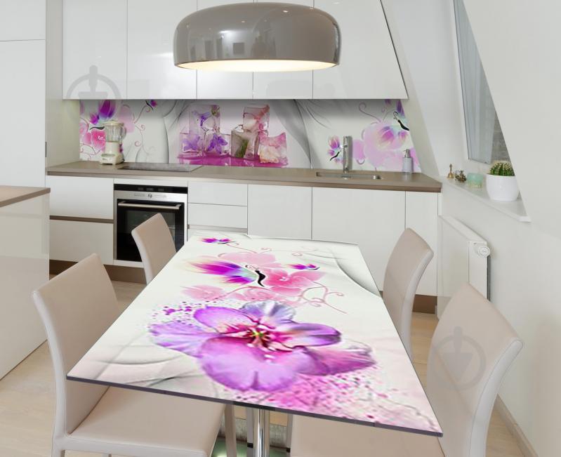 Наклейка 3Д вінілова на стіл Zatarga «Застигла радість» 600х1200 мм (Z184425st)