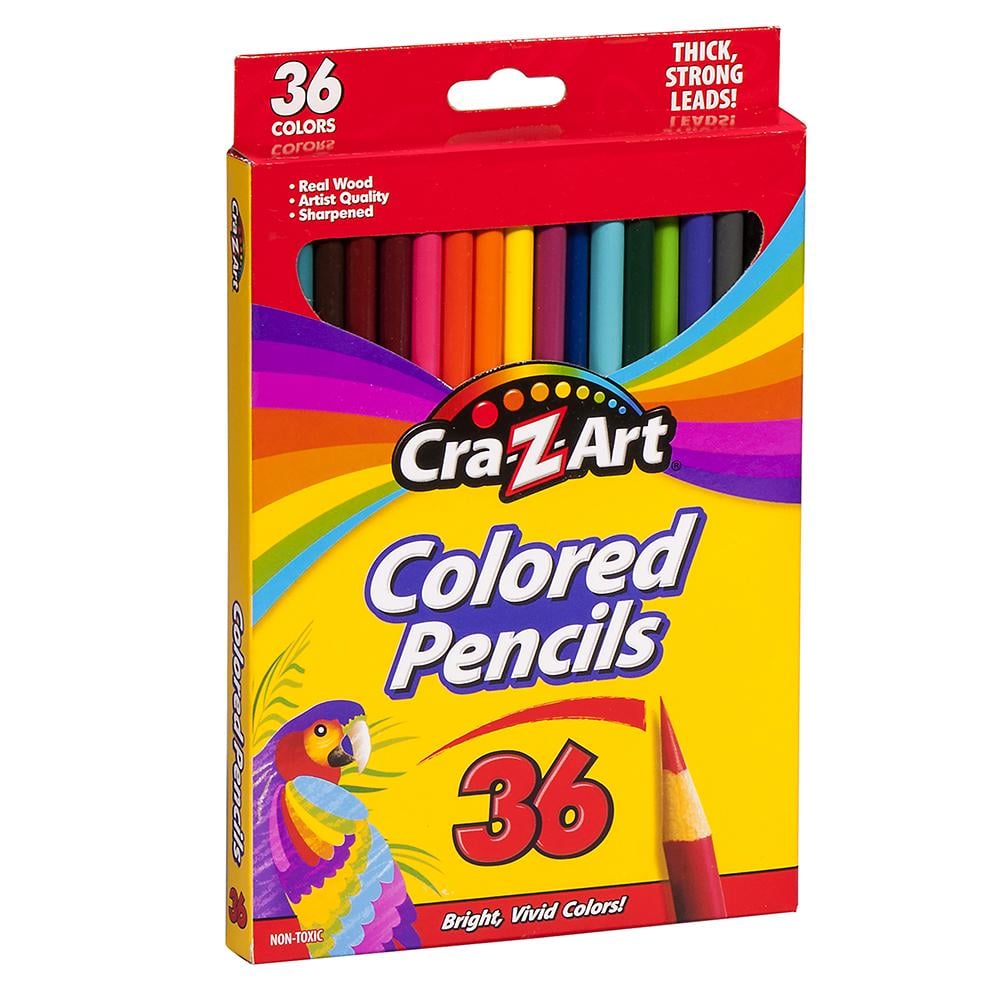 Набор цветных карандашей Cra-Z-Art 10438CRA в коробке 36 цветов (33087988)