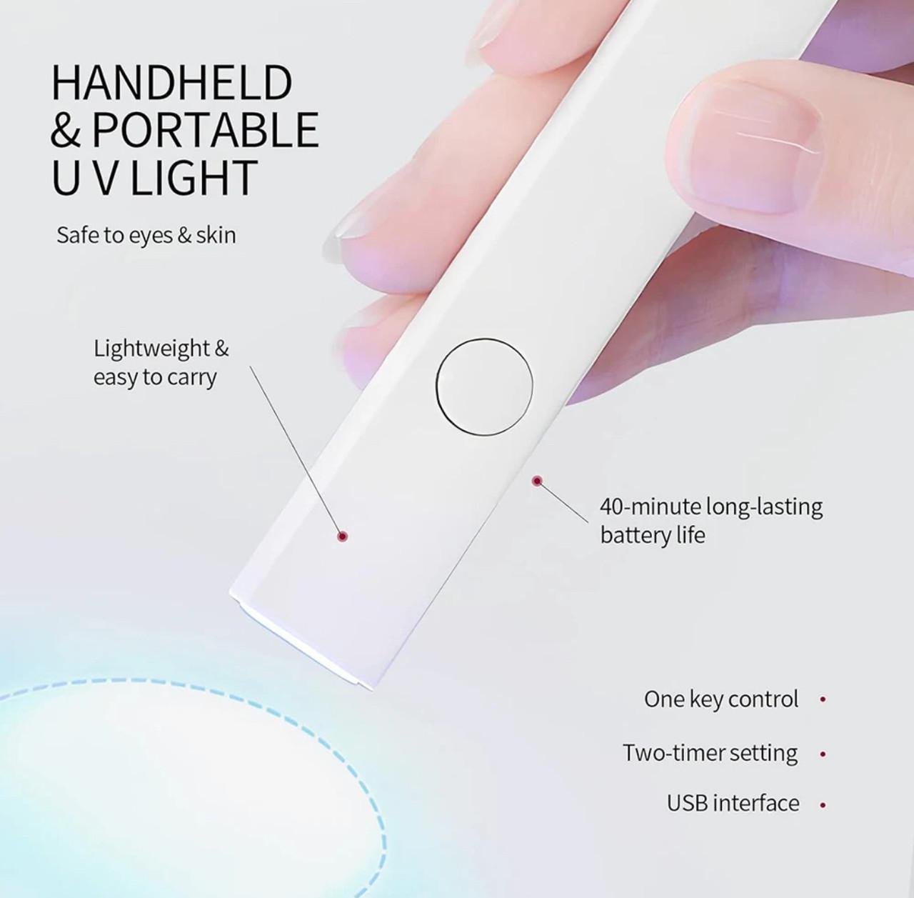 Лампа Led 4 для сушки ногтей на аккумуляторе и USB 3 Вт. - фото 6 Лампа Led 4 для сушки ногтей на аккумуляторе и USB 3 Вт. - фото 6