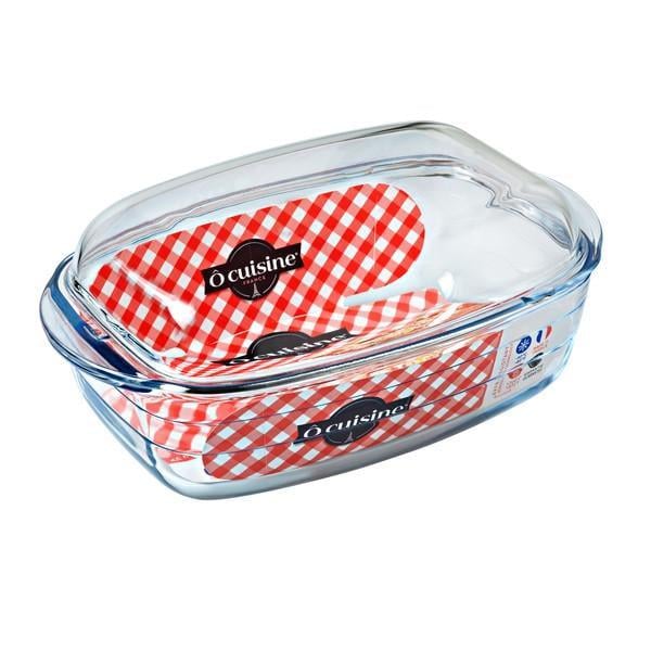 Каструля прямокутна для запікання O Cuisine PYREX 4,3 л/2,2 л кришка (466AC00/1643) Каструля прямокутна для запікання O Cuisine PYREX 4,3 л/2,2 л кришка (466AC00/1643)