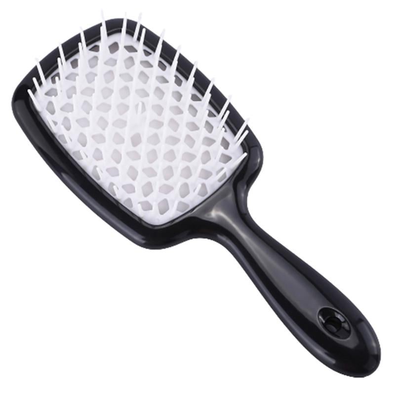 Гребінець для волосся Hollow Comb Hairbrush Чорний